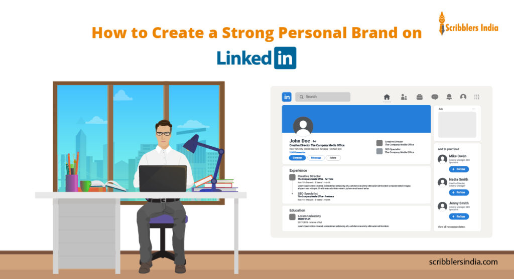 Scribblers India offers the best personal branding services