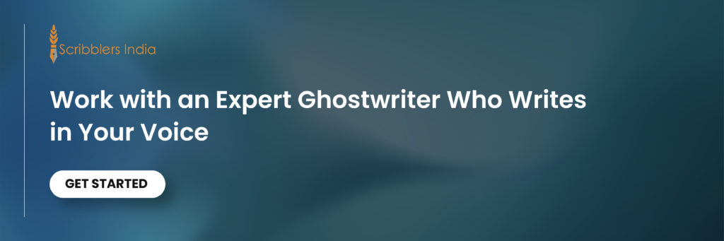 Professional ghostwriting services for executives founders and thought leaders