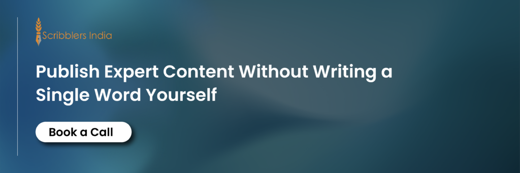 Scribblers India is a leading Ghostwriting agency in India for business books and LinkedIn content