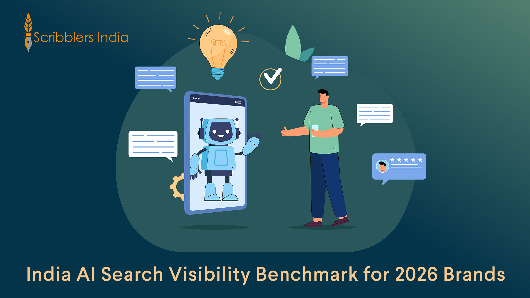 Scribblers India AI Search Discovery Benchmark 2026